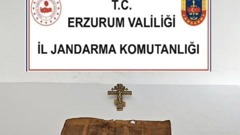 Erzurum'da Tarihi Eser Kaçakçılığı Operasyonu