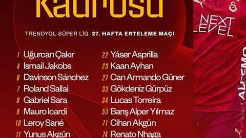 Galatasaray Göztepe Maçına Hazır
