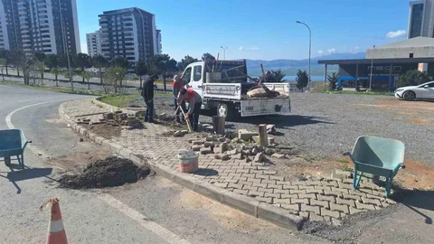 Kahramanmaraş'ta Yol ve Kaldırım Çalışmaları