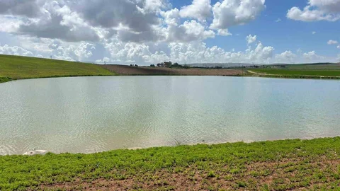 Siirt'te Gölet Yeniden Canlandı