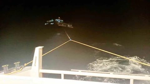 Fethiye Açıklarında Tekne Kurtarıldı