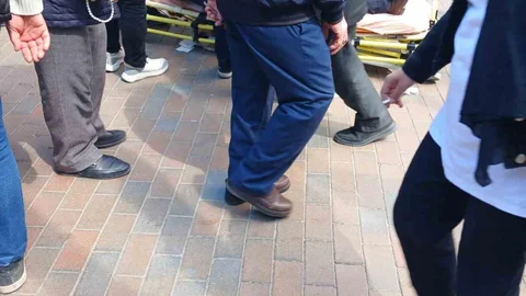 Eskişehir'de Düşme Sonucu Yaralanma