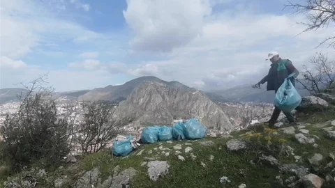 Amasya'da Doğa Temizliği Yapıldı