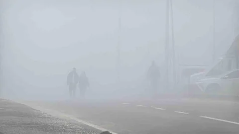 Diyarbakır'da Görüş Mesafesi Azaldı