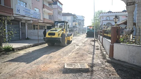 İstasyon Mahallesi'nde Altyapı Çalışmaları Tamamlanıyor