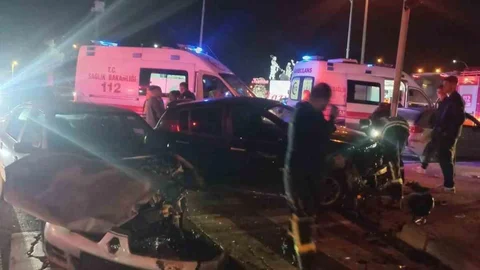 Elazığ'da Trafik Kazası Sonucu 1 Yaralı