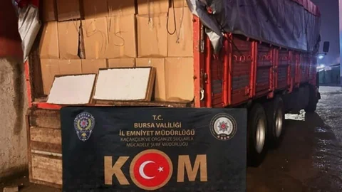 Bursa'da Dolu Makaron Operasyonu