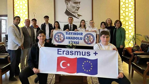 Bayındır'da Erasmus Projesi Ziyareti