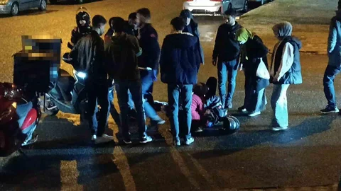 Batman'da Motosiklet Kazası