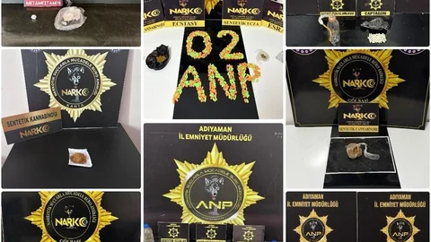 Adıyaman'da Suçlular Yakalandı