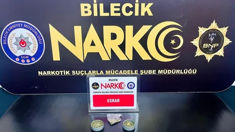 Bilecik'te Uyuşturucu Operasyonu