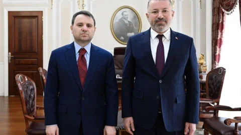 Rektör Kırışık, Adalet Bakanı Gürlek'i Ziyaret Etti