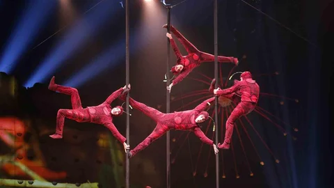 İstanbul'da Cirque du Soleil Gösterisi
