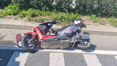 Salihli'de Ekobis ve Motosiklet Kazası