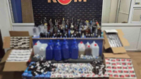 Sivas’ta Kaçak Alkol Operasyonu Gerçekleşti