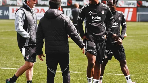 Beşiktaş Takımı Antrenman Yaptı