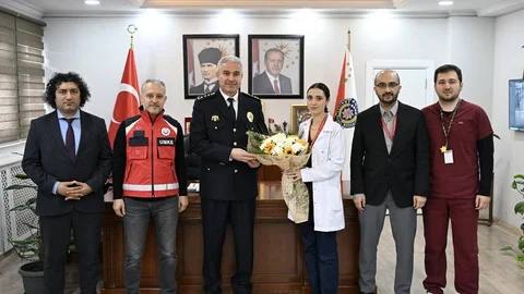 Düzce'de Polis Yıl Dönümü Kutlandı