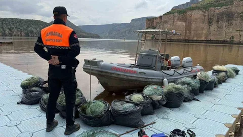 Gaziantep'te Ağ İle Avlanan 5 Kişi Yakalandı