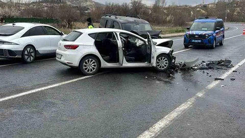 Nevşehir'de Trafik Kazası: 4 Yaralı