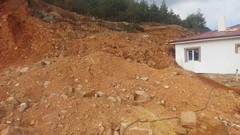 Osmaniye'de Heyelan Olayı