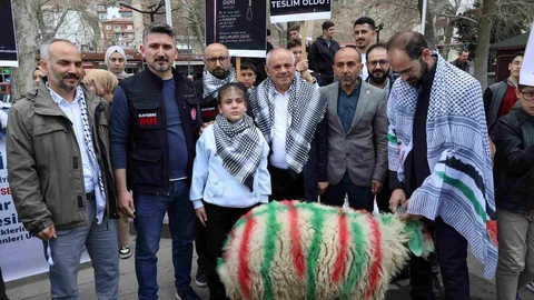 Ecrin'in Kuzusu Gazze'ye Bağışlandı