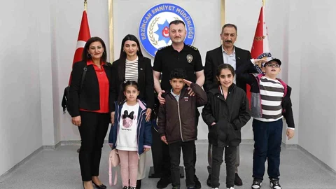 Erzincan'da Polis Haftası Kutlaması