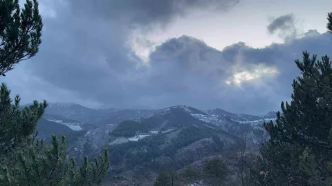 Kastamonu'da Kar Yağışı Devam Ediyor