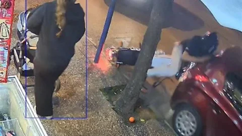 Aydın'da Motosiklet Kazası Kamerada