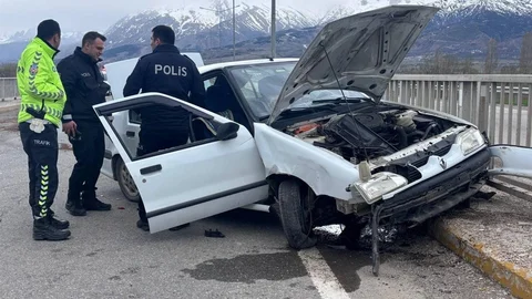 Erzincan'da Trafik Kazası Meydana Geldi