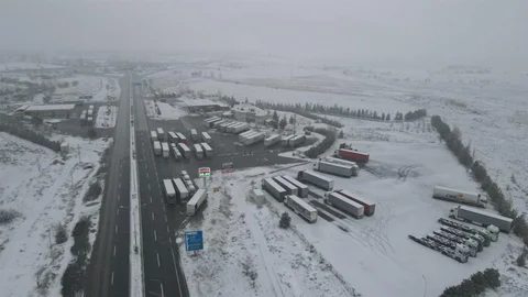 Erzincan'da Kar Yağışı Etkili Oldu