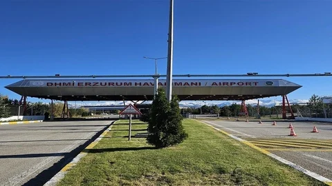 Erzurum Havalimanı'nda Mart Ayında 112 Bin Yolcu Hizmeti Alındı