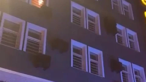 Bursa'da Otel Odasında Yangın Çıktı