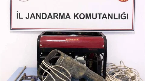 Bilecik'te Kaçak Kazı Operasyonu