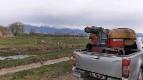 Erzincan'da Larva İlaçlama Çalışmaları Başladı