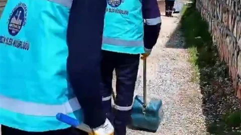 Antakya'da Temizlik Çalışmaları Devam Ediyor