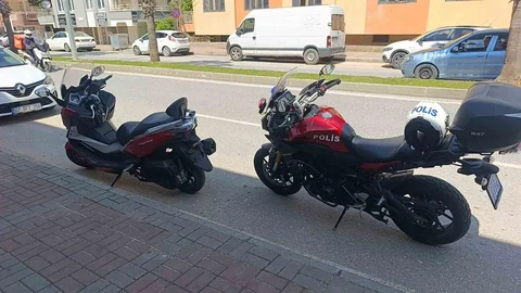Manavgat'ta Motosikletli Sürücüye Büyük Ceza