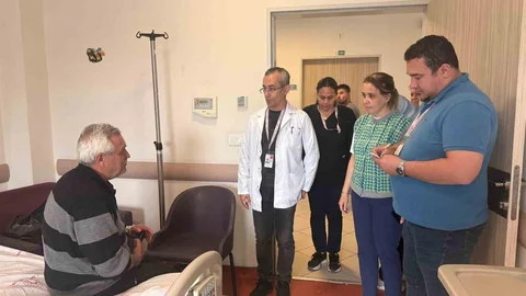 Köyceğiz Devlet Hastanesi'nde Hasta Ziyareti