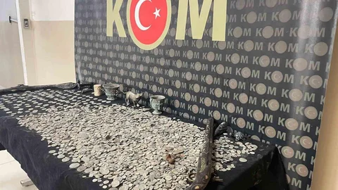 Hatay'da Tarihi Eser Kaçakçılığı Operasyonu