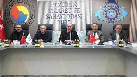 Erzurum'da ETSO Toplantısı Yapıldı