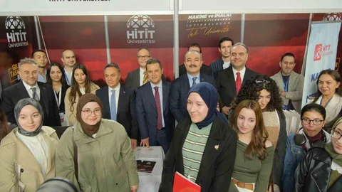 Hitit Üniversitesi Standına İlgi Büyük