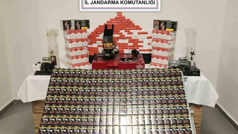 Sinop'ta Kaçak Tütün Operasyonu Yapıldı