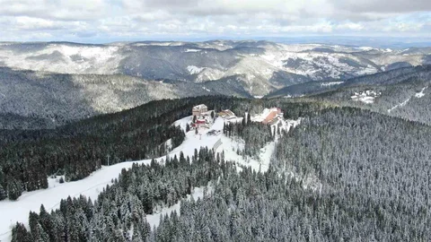 Kastamonu'da Kar Manzarası Geri Döndü