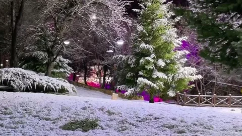 Sivas'ta Nisan Karı Görücüye Çıktı