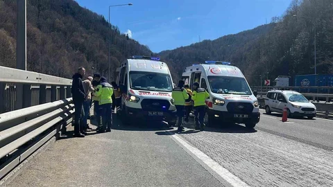 Bolu'da Zincirleme Kaza Meydana Geldi