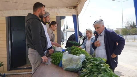 Adıyaman'da Doğrudan Sebze Satışı