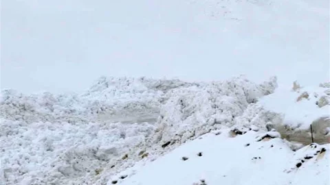 Şırnak'ta Kar Yağışı ve Çığ Olayı