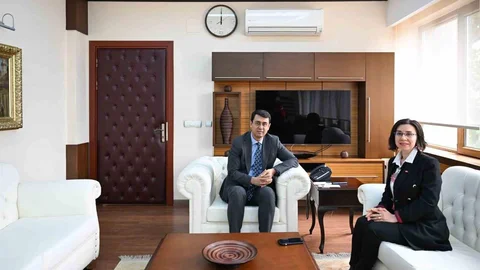 Uşak'ta Belediye Başkan Vekili Ziyareti