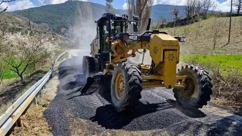 Aydın'da Yol Çalışmaları Devam Ediyor