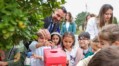 Antalya'da Atık Pil Toplama Etkinliği