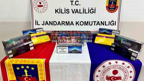 Kilis'te Kaçak Sigara Operasyonu